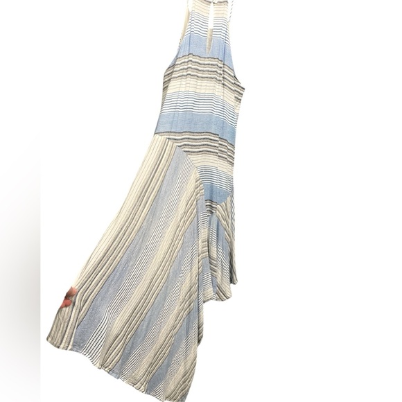 Romeo & Juliette Couture Striped Asymmetrical Dress - Size Medium - Picture 3 of 5